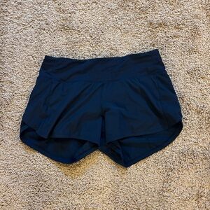 Lululemon Athletica Dark Blue Athletic Shorts